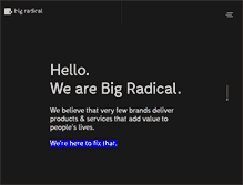Tablet Screenshot of bigradical.com